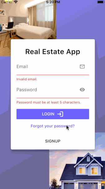 Flutter Real Estate UI Theme