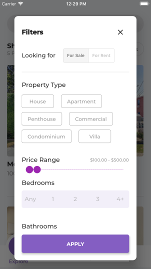 Flutter Real Estate App Theme