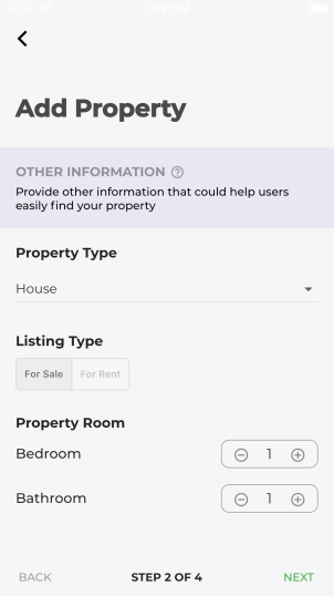 Flutter Real Estate App Theme